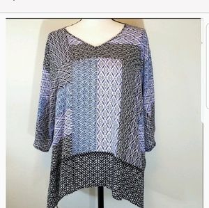 NWOT{Chico's} blouse size L Size 3
